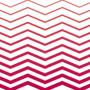 紅白鋸齒圖案牆紙設計 — iPad 第10代 壁紙