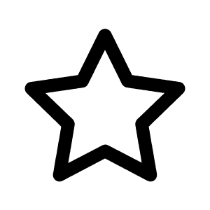黑星圖標