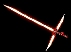 紅色光劍PNG - Kylo Ren光劍PNG，透明背景PNG