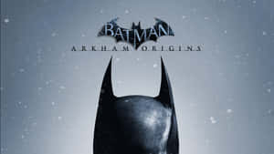 雪中的蝙蝠俠頭罩與Arkham Origins標題