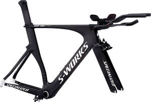 黑色Specialized S-Works Shiv計時賽單車，空氣動力學設計。 — 自行車 壁紙
