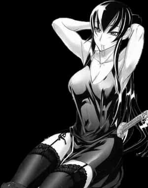 Manga Myedit Manga Cap Png Transparent Highschool Of - Saeko Highschool Of The Dead Manga, Png Download — 動漫女孩 壁紙