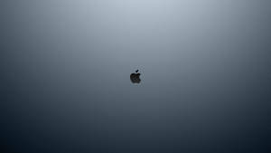 黑色Apple標誌置中於深色漸變背景上 — 黑色動態圖 壁紙