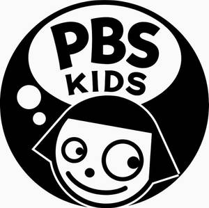 PBS Kids 標誌，帶有微笑的卡通小孩和大膽的文字。 — 火影忍者海報 壁紙