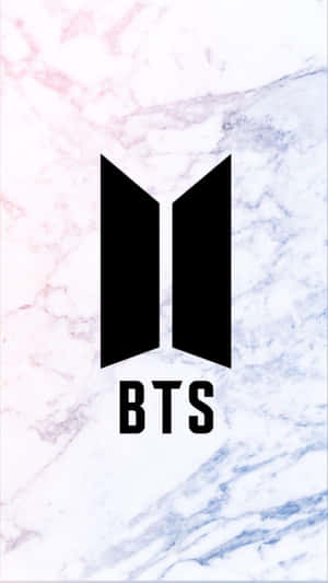 大理石背景上的BTS標誌 — BTS標誌 壁紙