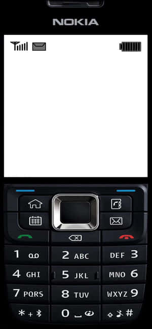 黑色Nokia手機，屏幕空白，實體鍵盤 — Honor GT 壁紙