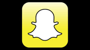 Snapchat 應用程式標誌，黃色背景上有鬼魂圖標