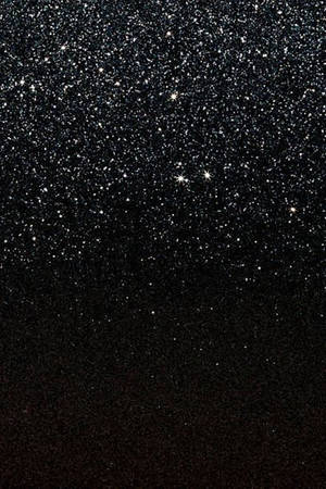 漆黑的夜空，無數星星在黑暗的背景中閃爍。