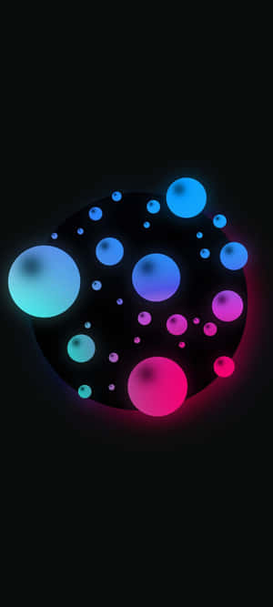 Bubbles Phone — iPhone 15 壁紙