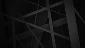 抽象黑色和灰色幾何線條形成現代圖案。