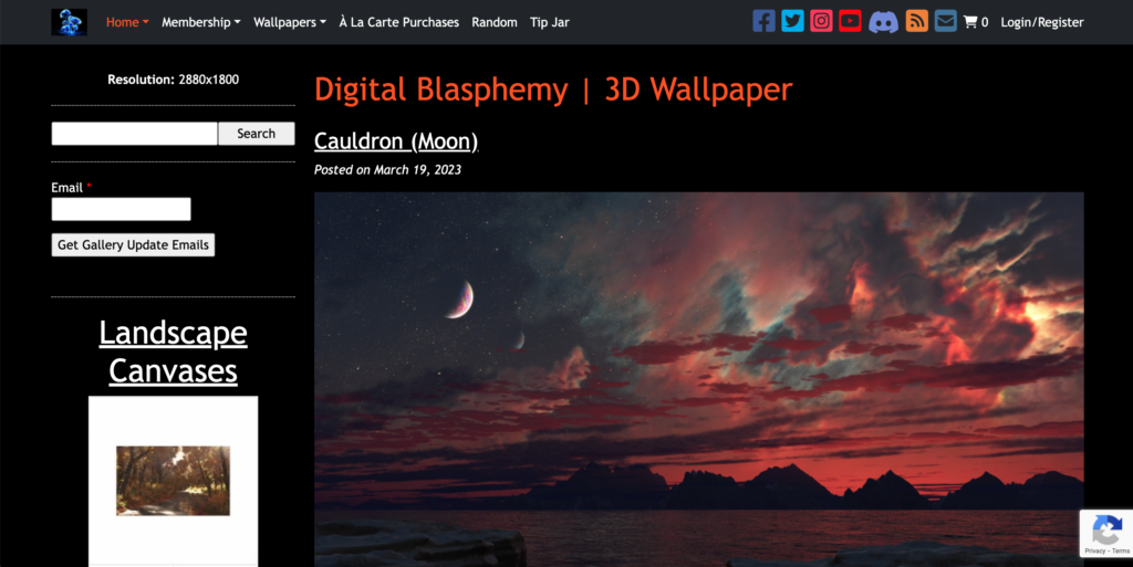 Digital Blasphemy