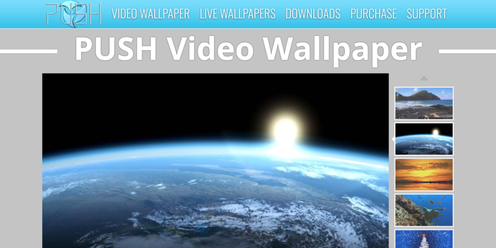 PUSH Video Wallpaper