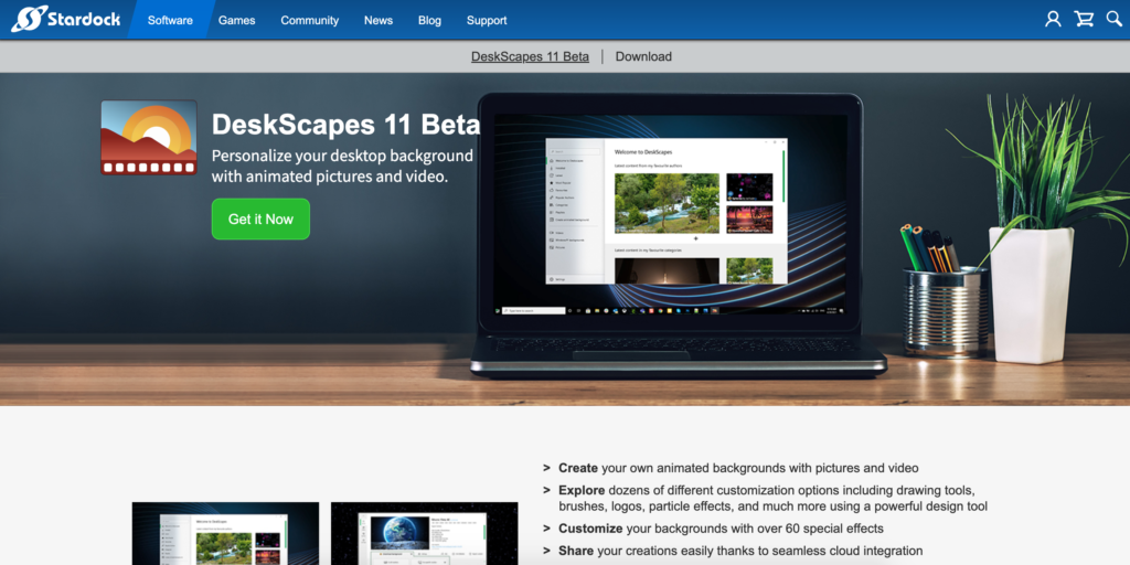 Stardock DeskScapes 10