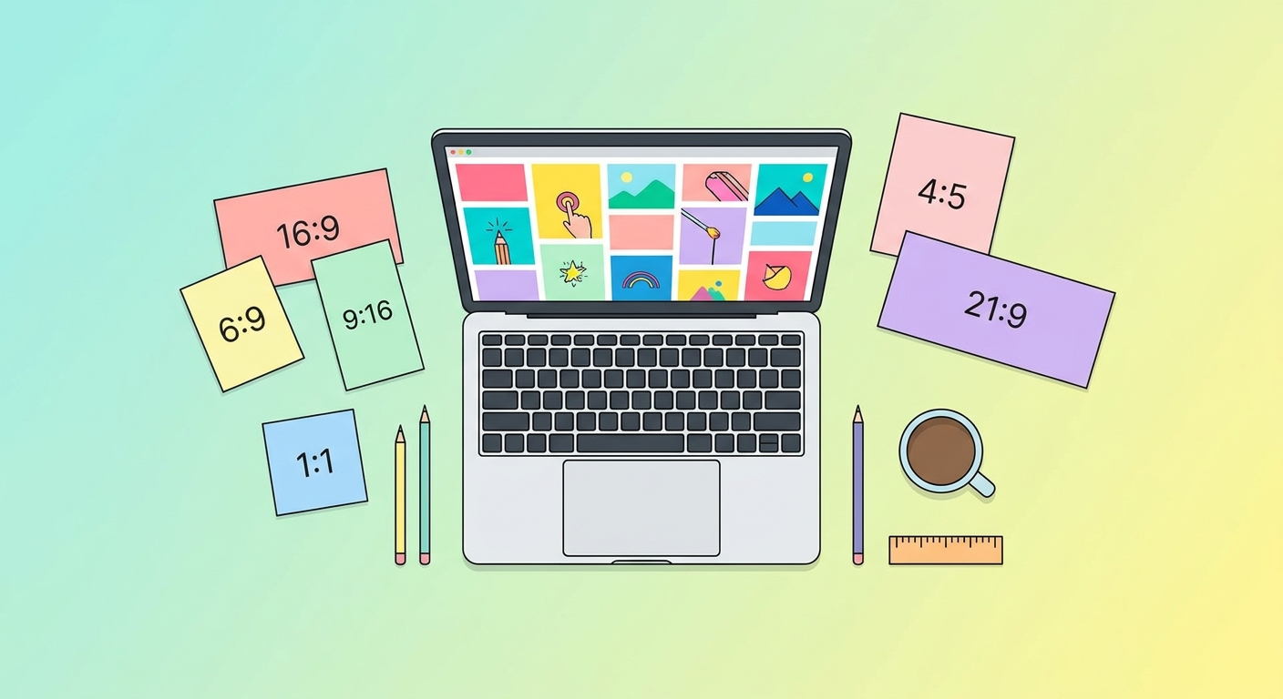 The Complete Image Aspect Ratio Cheat Sheet