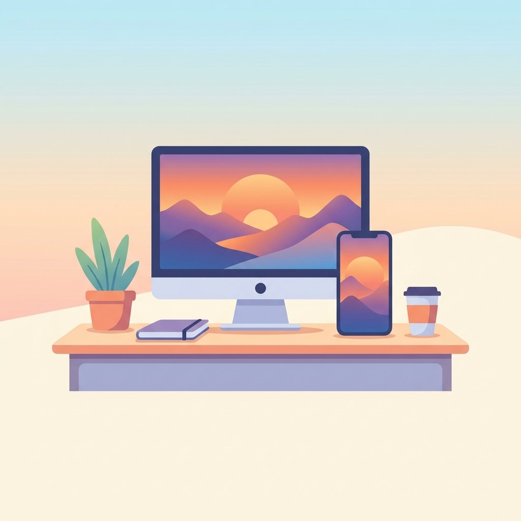壁紙工具 illustration